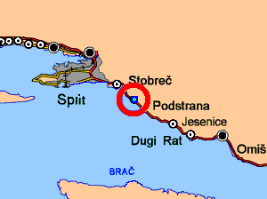 Podstrana Omiš Dalmacija