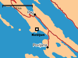 Kosljun island Pag 