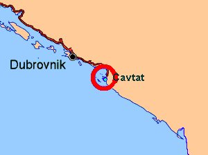 Cavtat karta